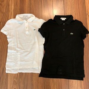 Lacoste black and white